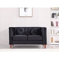 thumbnail image 1 of Uspridefurniture Loveseat, Black, 1 of 3