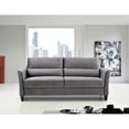 thumbnail image 1 of US Pride Furniture Mchale Sofa, Gray Velvet, 1 of 4