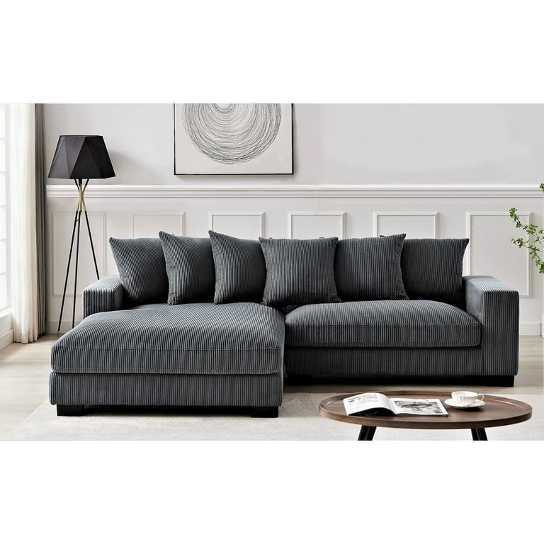 L shaped left facing sectional discount
