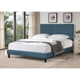 thumbnail image 1 of Uspridefurniture Shunk Panel Upholstered Polyester Blend Platform Bed-Queen, 1 of 2