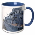 thumbnail image 1 of 3drose, Uss Alabama Battleship Memorial Park Mobile Alabama - Us01 Mgi0027 - Mark Gibson, 11oz Two-tone Blue Mug, 1 of 6
