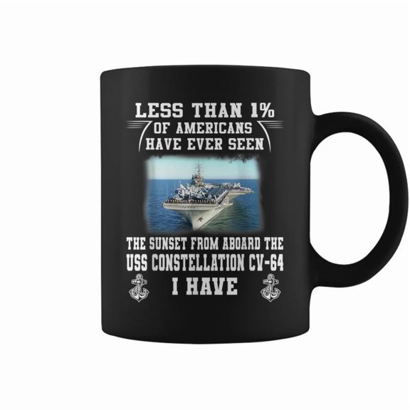 Uss Constellation Cv64 Aircraft Carrier Coffee Mugs