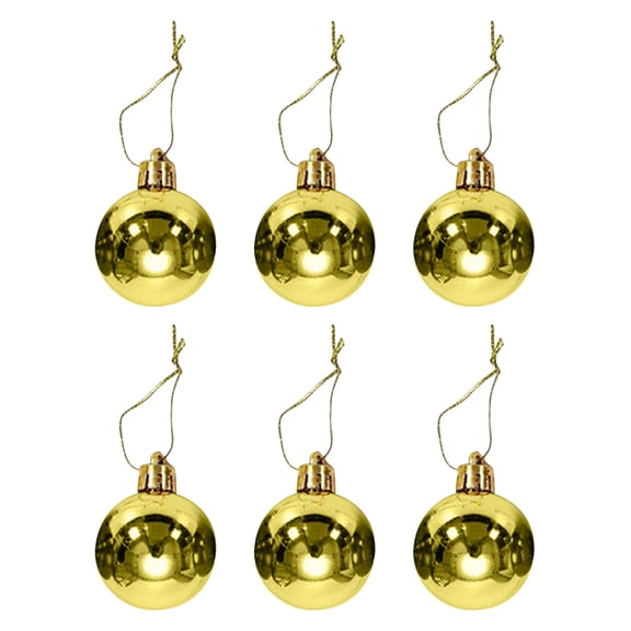 Ussitnio Christmas Balls, 16 Pcs Lime Green Furry Hanging Ball Ornaments Tree Decor 2.36in