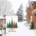 thumbnail image 1 of Ussitnio Christmas Garden Flag, Winter Christmas Garden Flag 12x18 Inches Double Sided Winter Yard Flag Holiday Outdoor Decoration, 1 of 7