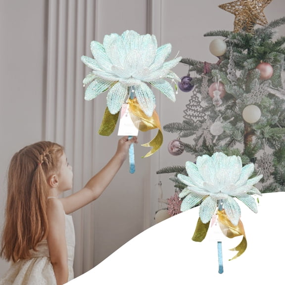 Ussitnio Flower Lamp Handmade Wishing Flower Lantern Kit for Christmas New Year Decor