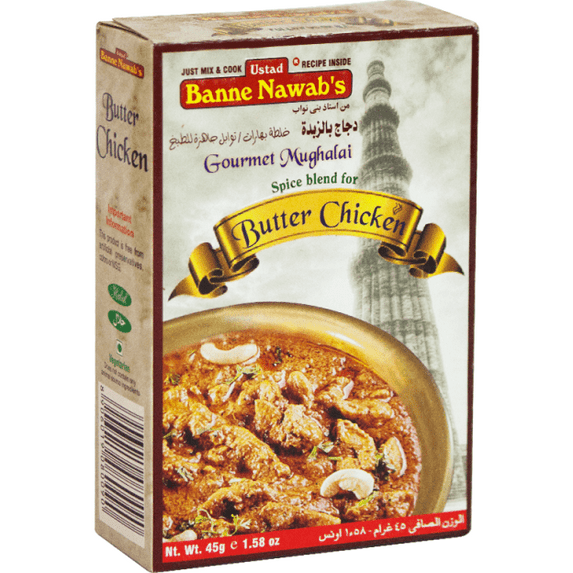 Ustad Banne Nawab's Butter Chicken Masala 45 gm box