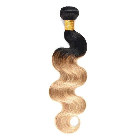 Ustar Brazilian Virgin Ombre Body Wave Human Hair One Bundle 1B/27 100% Unprocessed Human Hair Weave Bundle 24"