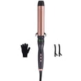 thumbnail image 1 of Ustar Curling Iron with Individual Interchangeable Barrels 1.25" Barrel Hair Curler Wand for All Hairstyle, 1 of 10