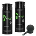 thumbnail image 1 of Ustar Hair Building Fibers Black .97oz/27.5g Buy Two Get One FREE Applicator, 1 of 9
