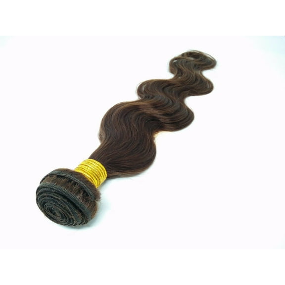 Ustar Hair Medium Brown Bundles Human Hair Brazilian Bundles Body Wave Medium Brown Color #4 Unprocessed Virgin Brown Human Hair Weave Bundles Extensions 22"