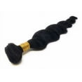 thumbnail image 1 of Ustar Unprocessed Remy Loose Wave Human Hair Weave Extensions Natural Black Color 1B - 14 INCH, 1 of 2