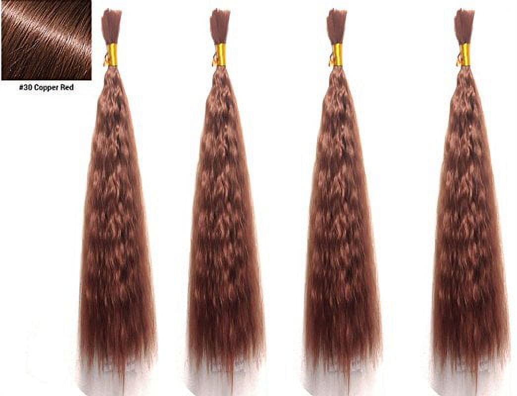 2 packs 18” real hair extensions. Wept Remy Amazon.com : 18 main image 3