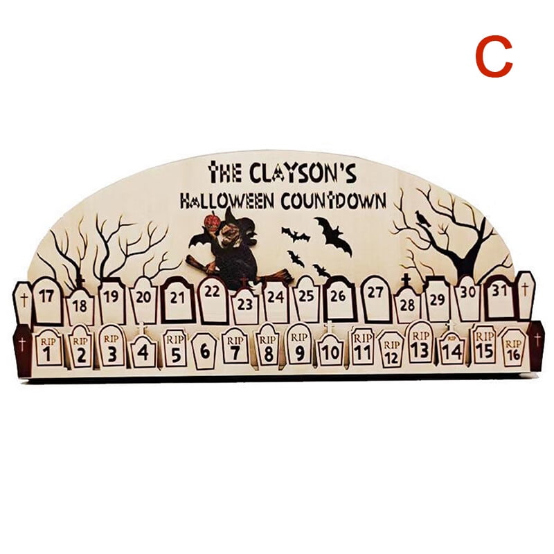 Ustorage Advent Halloween Calendar 2023 Wooden Calendar Moving Wooden ustorage-advent-halloween-calendar-2023-wooden-calendar-moving-wooden