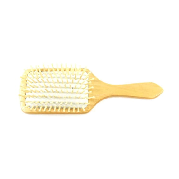 Ustyle Massage Comb Paddle Brush Antistatic Combanti-static Natural Wooden Hairbrush Comb Scalp Health Care Paddle Brush white
