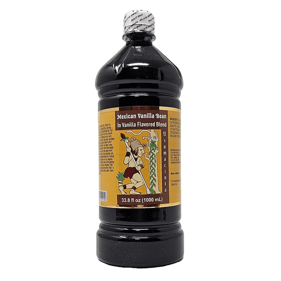 Usumacinta Amber Mexican Vanilla 33.8oz - Made in Mexico