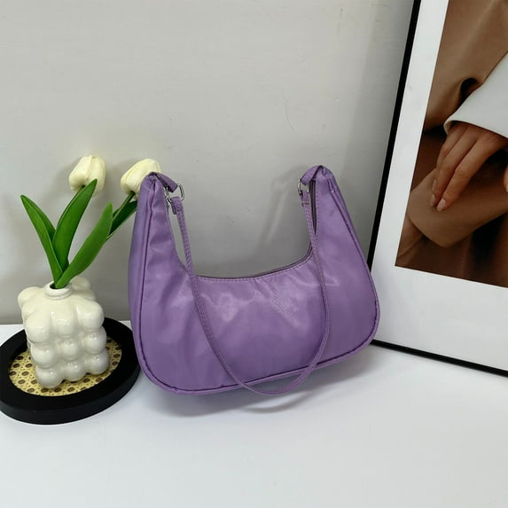 Usupdd Fashion Casual Bag Women's Shoulder (Purple), Fashion Casual Bag Women's Shoulder Bag Handbag Messenger Bag Wallet
