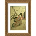 thumbnail image 1 of Utagawa Kuniyoshi 2x Matted 20x24 Gold Ornate Framed Art Print 'Woman Samurai', 1 of 2