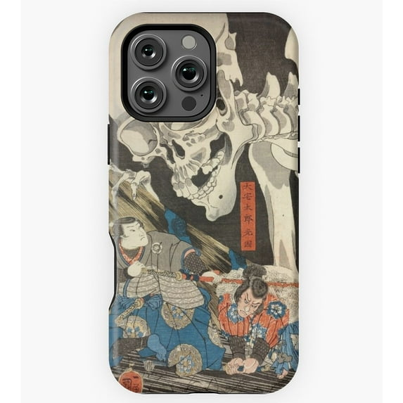 Utagawa Kuniyoshi Takiyasha the Witch and the Skeleton Spectre GA5222 Phone Case for iPhone 11 to 17 Pro Max