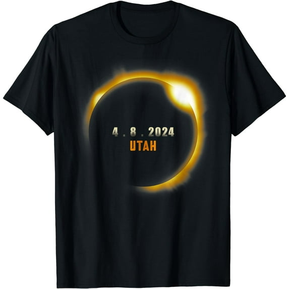 Utah 2024 Total Solar Eclipse - Totality April 8th 2024 T-Shirt