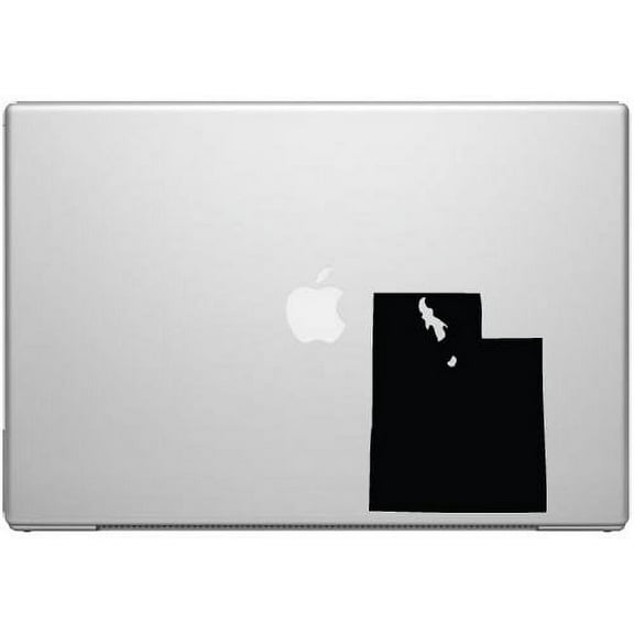 Utah Beehive State Ute Pride Decal Sticker - Black 5" Vinyl Decal for Cars, Macbooks, and Other Laptops