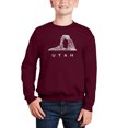 thumbnail image 1 of Utah - Boy's Word Art Crewneck Sweatshirt, 1 of 3
