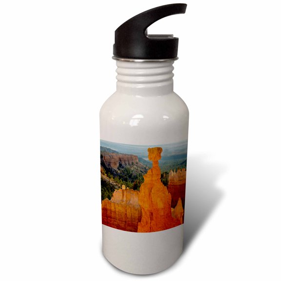 3dRose, Utah, Bryce Canyon NP. Thors Hammer, Flip Straw 21oz Water Bottle
