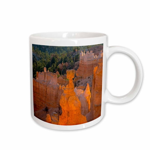 3drose, Utah, Bryce Canyon Np. Thors Hammer., 11oz Mug
