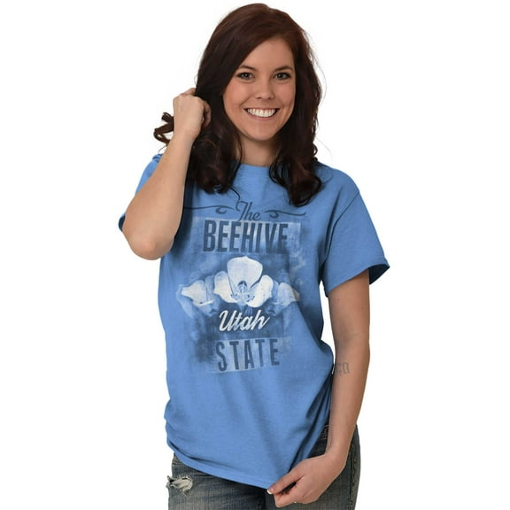 Utah Cute UT State Flower Souvenir Women's Plus Size Graphic Tee Brisco Brands 2X