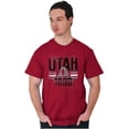 thumbnail image 1 of Utah Desert Mesa Cool Distressed UT Men's Graphic T Shirt Tees Brisco Brands L, 1 of 6