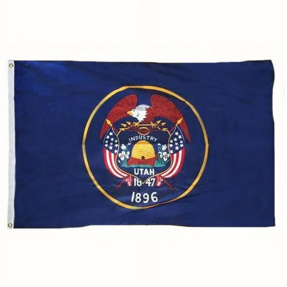 Utah Flag 8X12 Foot Nylon
