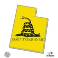 thumbnail image 1 of Utah Gadsden Flag Don't Tread on Me - 8" Vinyl Sticker - For Car Laptop I-Pad - Waterproof Decal, 1 of 1