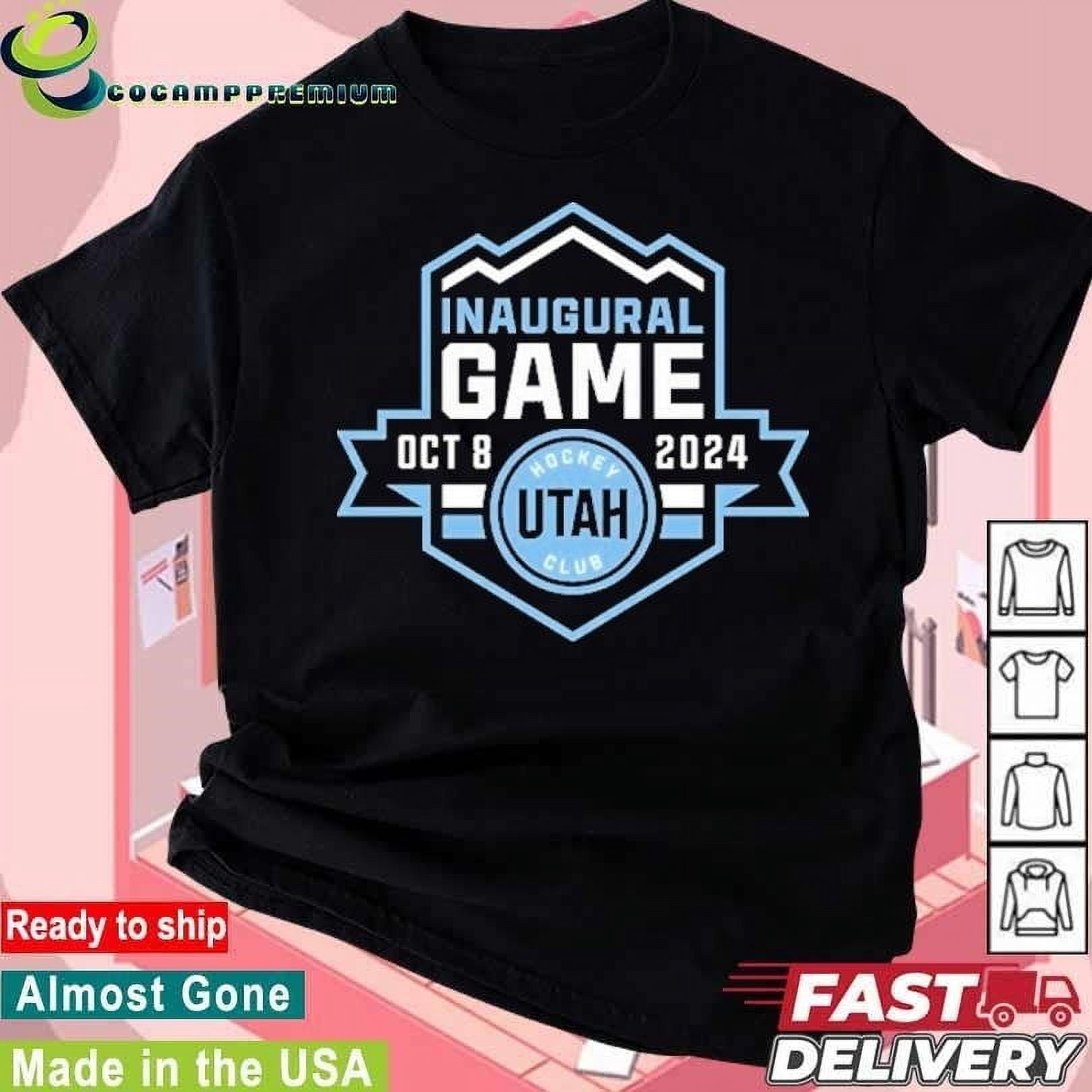 Utah Hockey 2024 Inaugural Game October 8 2024 Shirt