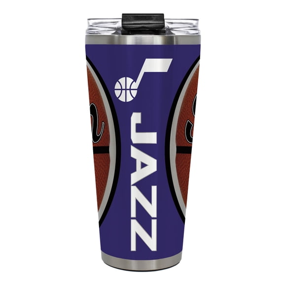 Utah Jazz 32oz. Big Slim Game Ball Travel Tumbler
