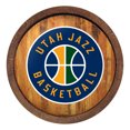 thumbnail image 1 of Utah Jazz 20.25'' Faux Barrel Top Sign, 1 of 5