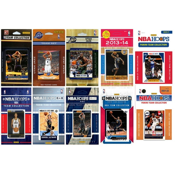 Utah Jazz Multi-Set Team Trading Cards