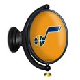 thumbnail image 1 of Utah Jazz: Original Oval Rotating Lighted Wall Sign, 1 of 1