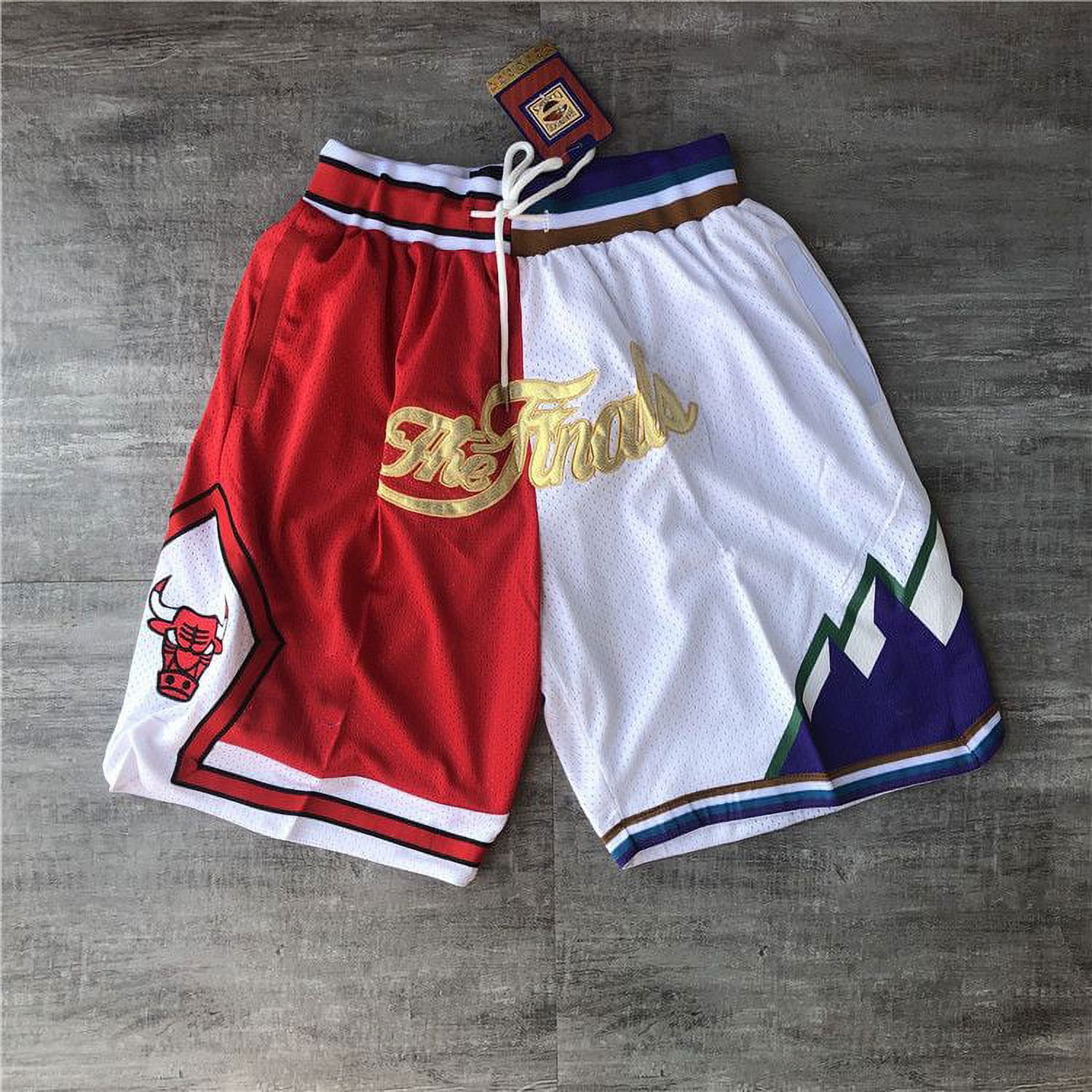 Utah''Jazz''Shorts mens Throwback Basketball Shorts pocket Basketball ...