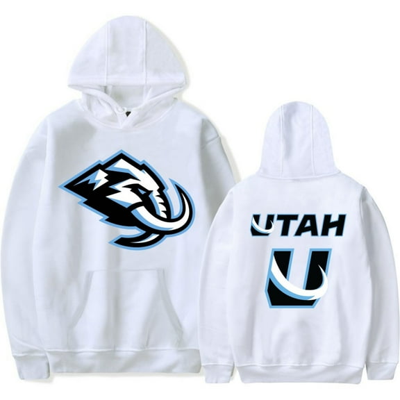 Utah Mammoth Hoodie Fashion Casual Trendy Sweatshirt Neutral Pocket Hoodie