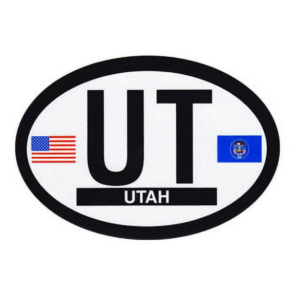 Utah Oval Decal