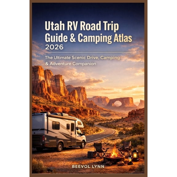 Utah RV Road Trip Guide & Camping Atlas 2026: The Ultimate Scenic Drive, Camping & Adventure Companion, (Paperback)