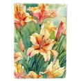 thumbnail image 1 of Utah Sego Lilies in Watercolor House Flag, 1 of 7