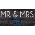 thumbnail image 1 of Utah State Aggies 6'' x 12'' Mr. & Mrs. Sign, 1 of 2