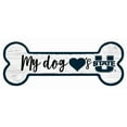 thumbnail image 1 of Utah State Aggies 6" x 12" Team Dog Bone Sign, 1 of 1