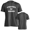 thumbnail image 1 of Utah State University Aggies Distressed Retro Short Sleeve T-Shirt, 1 of 4