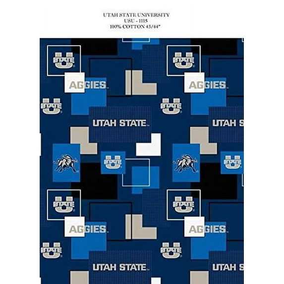 Utah State With New Block Pattern Design-Sold By The Yard