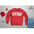 thumbnail image 1 of Utah Sweatshirt: Vintage Style Crewneck, College Gift SWEATSHIRT All Size S-5XL, 1 of 5