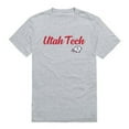 thumbnail image 1 of Utah Tech University Trailblazers Script T-Shirt, Heather Grey - Small, 1 of 1