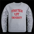 thumbnail image 1 of Utah Tech University Trailblazers Seal Crewneck Sweatshirt, Heather Grey - Small, 1 of 1
