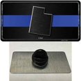 thumbnail image 1 of Utah Thin Blue Line Novelty Metal Hat Pin 1.5" x 0.75" Hat Pin (PIN), 1 of 1