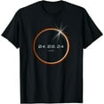 thumbnail image 1 of Utah Total Solar Eclipse: Sun Corona 04.08.24 T-Shirt, 1 of 3